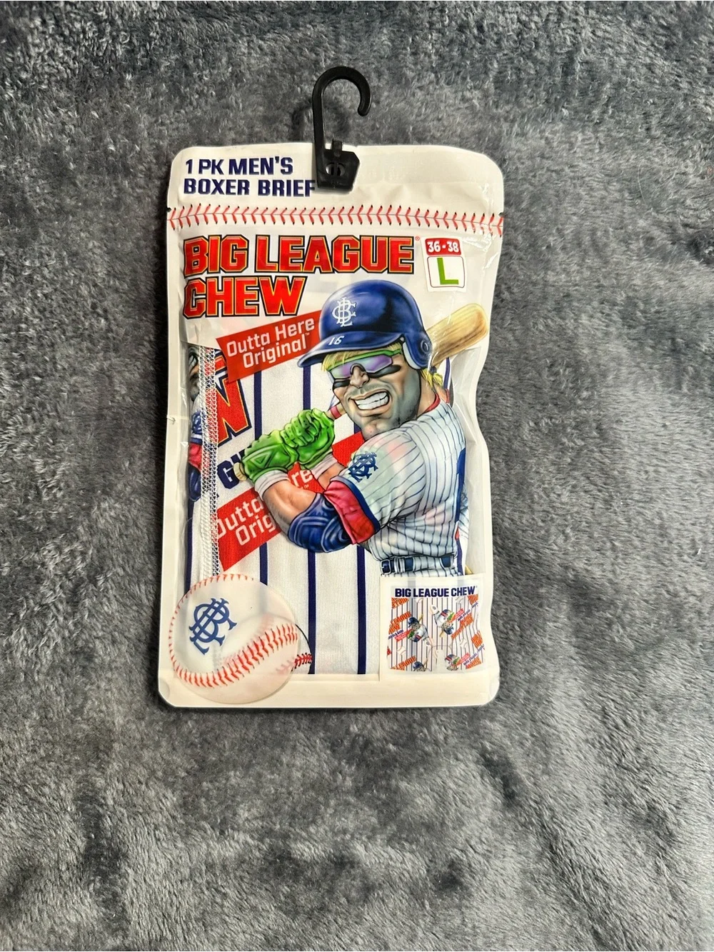 Big League Chew Men's Boxer Briefs Size L(36-38)